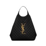 MAXI SHOPPING BAG ICARE IN PELLE DI AGNELLO TRAPUNTATA
