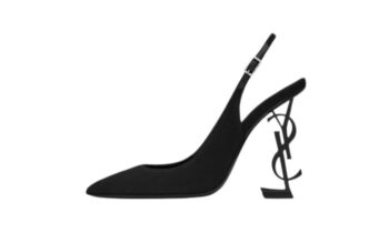 OPYUM SLINGBACK PUMPS IN CREPE DE CHINE