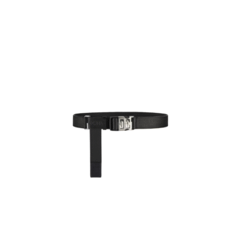 Cintura 4G Release Buckle in pelle Micro 4G e webbing