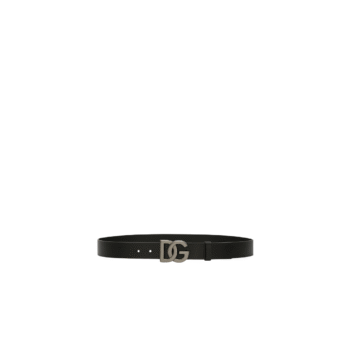 CINTURA IN CUOIO CON LOGO DG