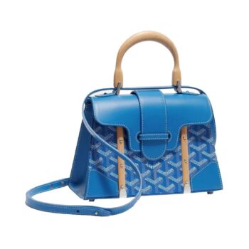 Goyard Saigon Structure Mini Bag Sky Blu