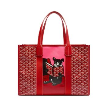 Goyard Villette Tote Bag MM Rosso
