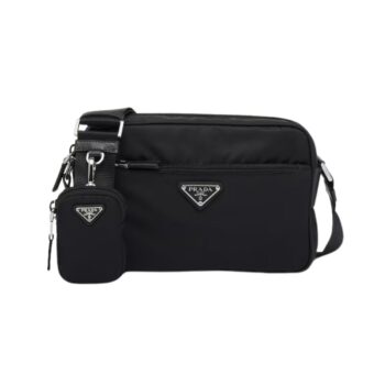 Borsa a tracolla in Re-Nylon