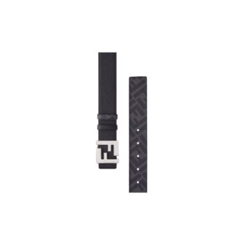 Cintura reversibile in pelle nera
