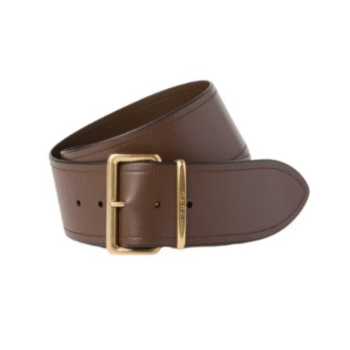 Cintura in pelle