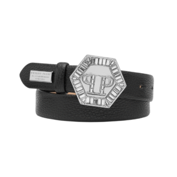 CINTURA IN PELLE ICONIC PLEIN