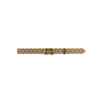 Cintura Gucci x Balenciaga The Hacker Project BB Beige