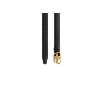 CINTURA BB THIN DA DONNA IN NERO