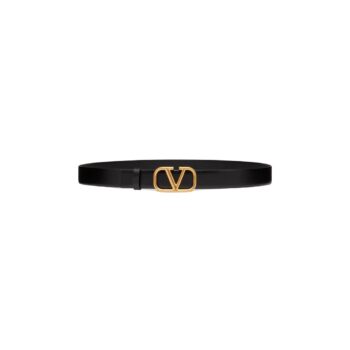 CINTURA VLOGO SIGNATURE IN VITELLO 30 MM