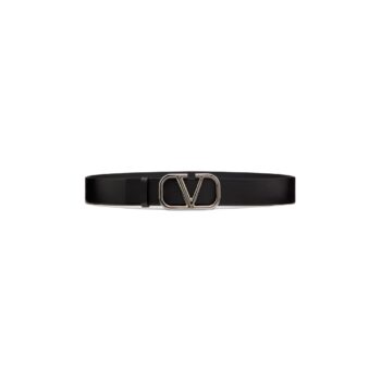 CINTURA VLOGO SIGNATURE IN VITELLO 40 MM