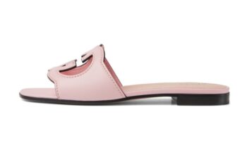 SANDALO DONNA CON INCROCIO GG CUT-OUT