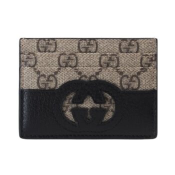PORTACARTE CON DETTAGLIO CUT-OUT INCROCIO GG