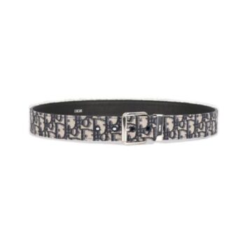 Cintura Dior Homme con dettagli in jacquard con logo