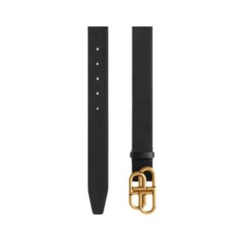 CINTURA BB THIN DA DONNA IN NERO