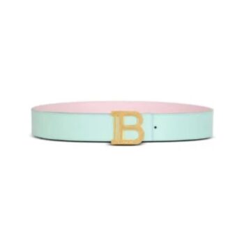 Cintura B-Belt reversibile in pelle di vitello