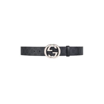 CINTURA IN TESSUTO GG SUPREME CON FIBBIA GG