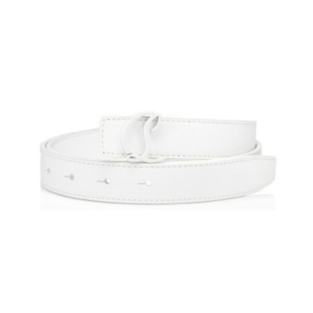 Cintura – Pelle di vitello – Bianco