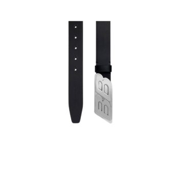 Cintura da uomo Moto Logo in nero