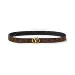 Cintura LV Circle 20 mm reversibile